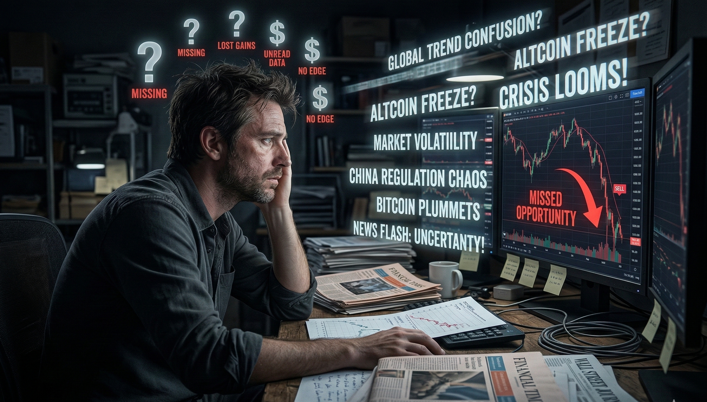 Trading without structured information